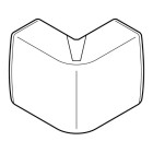 Angle extérieur variasouple pour moulure keva 22x12mm blanc artic (11503)