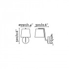 Aplique murale blanche berni 1 ampoule h32