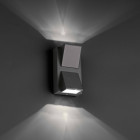 Aplique murale de jardin gris fonce kamal