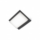 Aplique murale de jardin gris foncé vertice