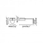 Aplique murale  loop