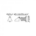 Aplique murale noire ras 1 ampoule