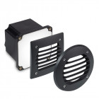 Applique 4000k basic, polycarbonate, noir