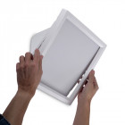 Applique access, polycarbonate, blanc