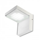 Applique corner, aluminium et polycarbonate, blanc