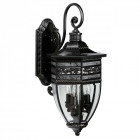 Applique d'extérieur laiton street 3 ampoules 30 cm