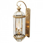 Applique d'extérieur laiton street 6 ampoules 31 cm