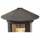 Applique d'extérieur noire street 1 ampoule 23 cm