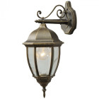 Applique d'extérieur noire street 1 ampoule 26 cm