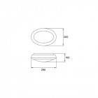 Applique de jardin ford 1 ampoule