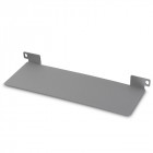 Applique e27 nemesis, aluminium et verre, gris