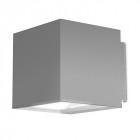 Applique hid afrodita, aluminium et verre, gris