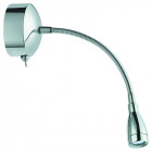 Applique/liseuse led chrome