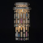Applique murale beige loft 3 ampoules 14 cm
