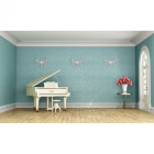 Applique murale blanche classic 2 ampoules 20 cm