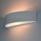 Applique murale blanche megapolis 1 ampoule 8 cm