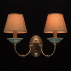 Applique murale cuivre classic 2 ampoules 22 cm