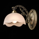 Applique murale laiton classic 1 ampoule 18 cm