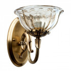 Applique murale laiton classic 1 ampoule 28 cm