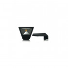 Applique murale led triangle horizontale 10 watt (eq. 100 watt) - Couleur eclairage - Blanc chaud 3000°K