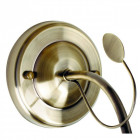 Applique murale marron flora 1 ampoule 23 cm