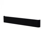 Applique murale noire techno 2 ampoules 3.5 cm