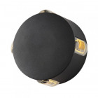 Applique murale rond led 6w ip54 - couleur éclairage au choix , finition - gris anthracite