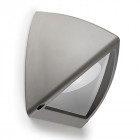 Applique piramid, plastique et verre, gris