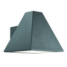 Applique pyramide outdoor, en aluminium et polycarbonate