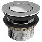 Bonde de lavabo chromée clic clac w22