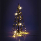 Sapin lumineux solaire à led koopman blanc Sapin lumineux solaire à led koopman blanc