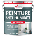 Peinture anti humidité mur humide salle de bain - arcascreen - Contenance au choix