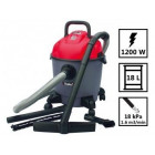 Aspirateur eau et poussière 1200W - 18L - Filtre HEPA - Livré avec brosses buses et Sacs