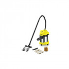 Aspirateur KARCHER WD3 PREMIUM 1400W  polyvalent eau et poussière Cuve INOX 17L