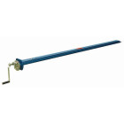 Baguetteuse 2m acier démultipliée avec baguette Ø 14mm sur pieds à roulettes - DIMOS - 983424