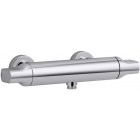 Mitigeur aleo thermostatique douche mur chromé