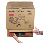 Closoir ventilé Airtec Duo roll 50 m anthracite 240 mm