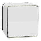 Mureva Styl - Bouton Poussoir - complet saillie - IP55 -IK08 connex auto - blanc - SCHNEIDER ELECTRIC - MUR39026