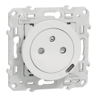 Odace - prise affleurante + USB C 10.5W - blanc - SCHNEIDER ELECTRIC - S520089