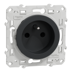 Odace - prise de courant 2P+T - anth. - à vis - 4 connexions rapides par pôle - SCHNEIDER ELECTRIC - S540049