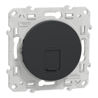 Odace - prise RJ45 cat.6 STP - grade 2TV min à grade 3TV (+ multimédia) - anthr - SCHNEIDER ELECTRIC - S540476
