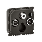 Prise télévision sorties multiples TV-R-SAT DAB+ Céliane - LEGRAND - CM0388