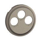 Enjoliveur pour prise TV-R-SAT DAB+ Céliane - Titanium - LEGRAND - CT0388