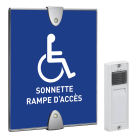 Kit carillon et signalement PMR (Personnes à Mobilité Réduite) avec flash 350 m - URMET YOKIS - 43118