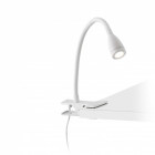 Lampe de bureau blanche loke