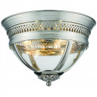 Plafonnier nickel york 3 lumières