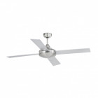Ventilateur de plafond nickel mat mallorca