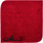 Tapis de salle de bain colani 40 rouge 60 x 60 cm