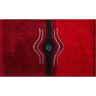Tapis de salle de bain crystal light rubis 60 x 100 cm