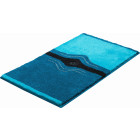 Tapis de salle de bain crystal light turquoise 60 x 100 cm